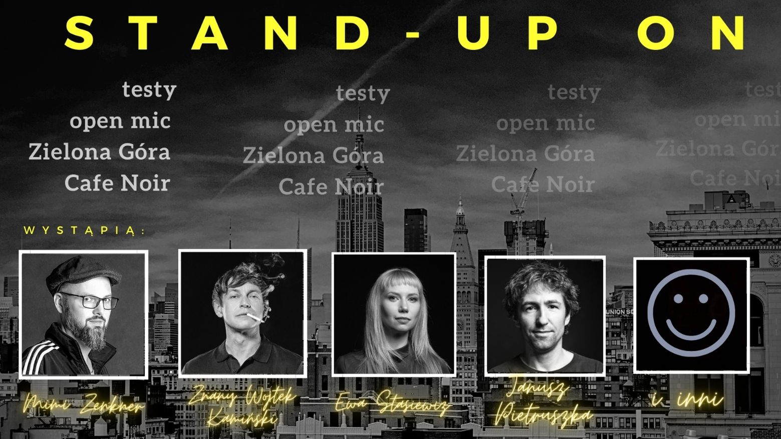Plakat STAND-UP ON | open mic | testy 69638