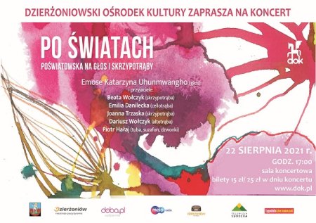 PO ŚWIATACH-POŚWIATOWSKA NA GŁOS I SKRZYPOTRĄBY - koncert