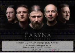 CARYNA - koncert promujący płytę "Chwile" - Bilety na koncert