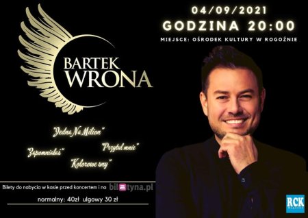 Bartek Wrona - koncert