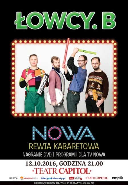 Nowa Rewia Kabaretowa - Kabaret Łowcy. B - kabaret