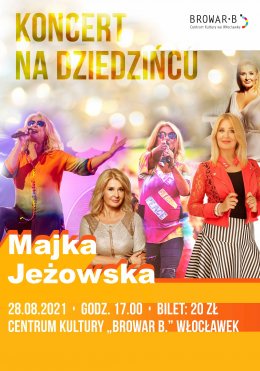 Koncert na dziedzińcu: Majka Jeżowska - koncert
