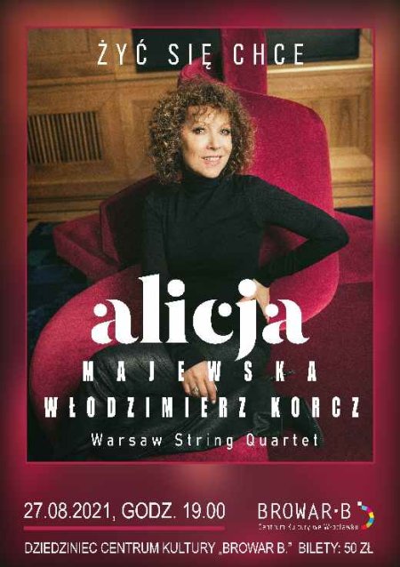Koncert na dziedzińcu: Alicja Majewska - koncert