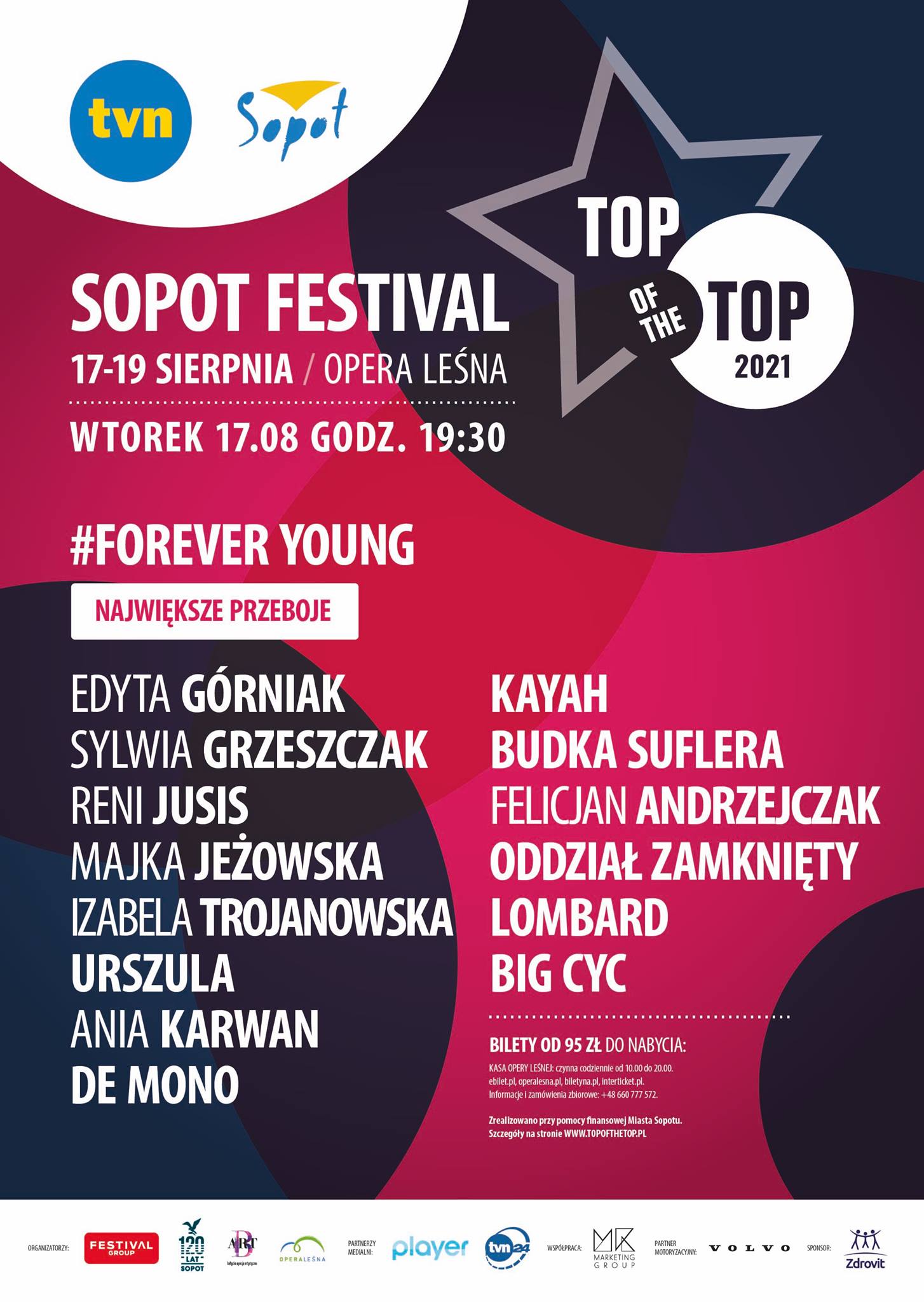 Top of the Top Sopot Festival 2021 - Dzień 1 | Bilety Online, Opis,  Recenzje | 2023, 2024 