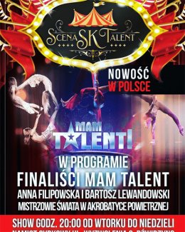 SHOW AKROBATYCZNO-MAGICZNE Scena SK Talent - Dreams - spektakl