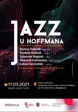 Jazz u Hoffmana: Bartosz Haliniak Quintet - Bilety na koncert