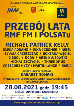 Przebój Lata RMF FM i Polsatu - realizacja TV POLSAT - Bilety na koncert