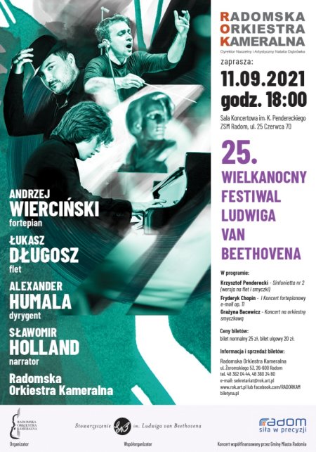 Koncert w ramach 25. Wielkanocnego Festiwalu Ludwiga van Beethovena - koncert