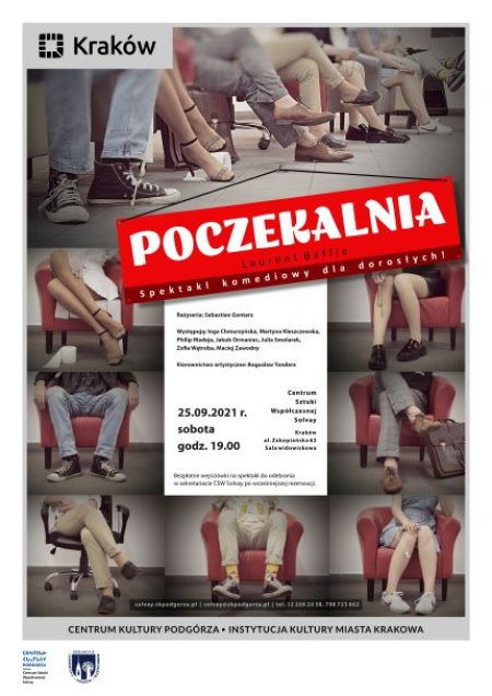 Sztuka Laurenta Baffiego „Poczekalnia”- Teatralna Scena SOLVAY/25.09.2021 - spektakl