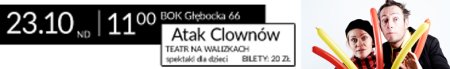 ATAK CLOWNÓW - TEATR NA WALIZKACH - dla dzieci