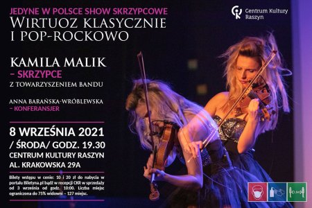 Koncert Kamili Malik - „Wirtuoz klasycznie i pop-rockowo" - koncert