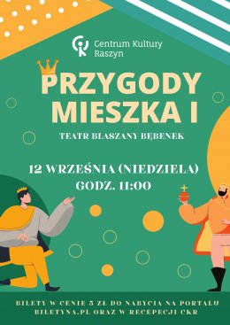"Przygody Mieszka I" - Teatr Blaszany Bębenek - Bilety na wydarzenie dla dzieci