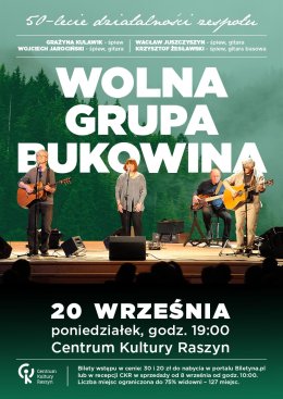 Koncert zespołu Wolna Grupa Bukowina - koncert