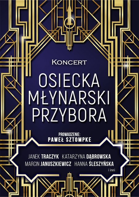 Koncert Osiecka, Młynarski, Przybora - H.Śleszyńska, M. Januszkiewicz, K. Dąbrowska i inni - koncert