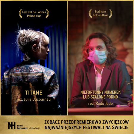 Niefortunny numerek lub szalone porno/Titane - pokazy przedpremierowe - film