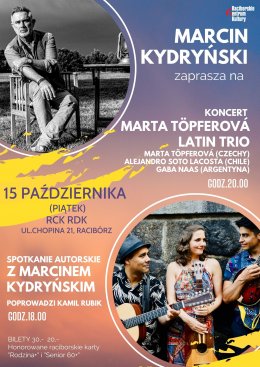 Marcin Kydryński & Marta Töpferová Latin Trio - koncert