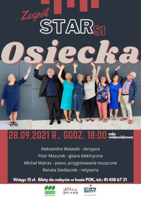 Zespół STARsi Koncert "Osiecka" - koncert