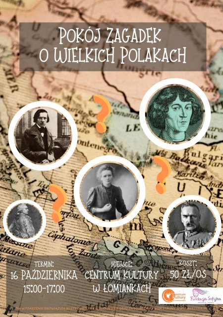 Wielcy Polacy - kreatywne warsztaty dla dzieci i młodzieży - dla dzieci