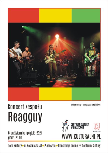 Koncert zespołu REAGGUY - koncert