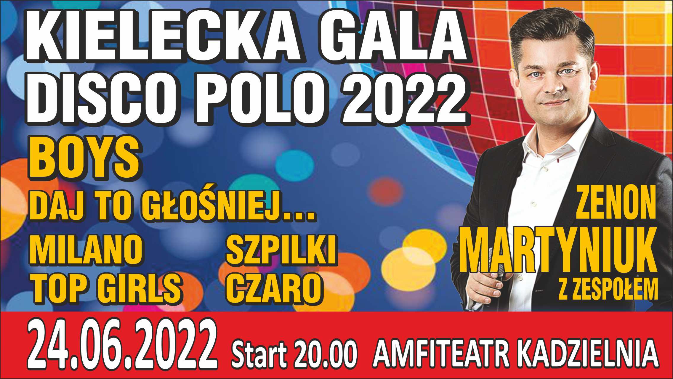 Plakat Kielecka Gala Disco Polo 2022 34084