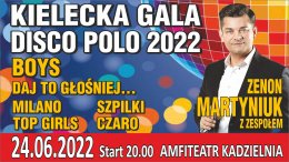 Kielecka Gala Disco Polo 2022 - Bilety na koncert