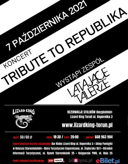 Tribute To Republika - koncert