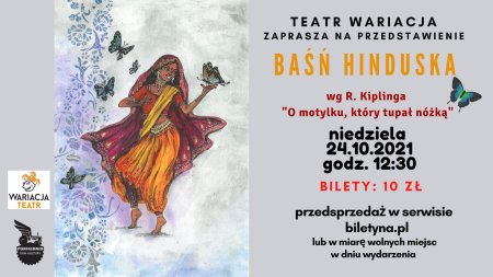 Teatr Wariacja "Baśń hinduska" - dla dzieci