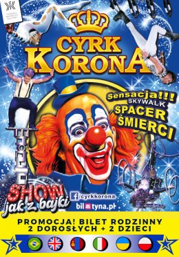 Cyrk Korona - Show jak z bajki - Bilety na wydarzenie dla dzieci