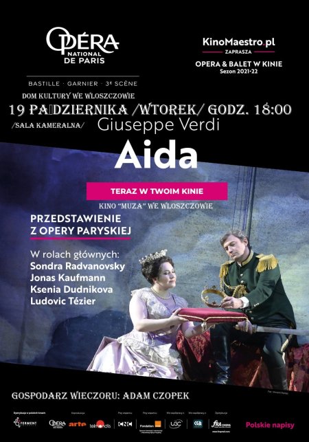 Aïda z Opéra national de Paris (Opéra Bastille) - spektakl