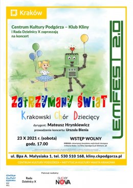 FeLemFest 2.0  - koncert "Zatrzymany Świat" - Krakowski Chór Dziecięcy - koncert