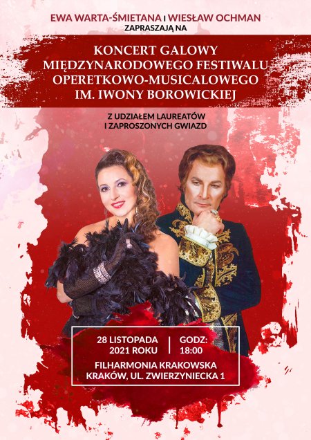 Koncert Galowy Międzynarodowego Festiwalu Operetkowo-Musicalowego im. I. Borowickiej - koncert