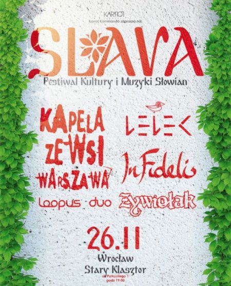 Slava - Festiwal Kultury i Muzyki Słowian - koncert