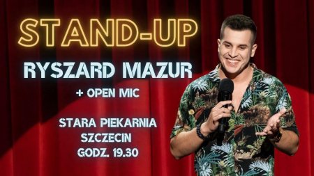 Stand-up Szczecin: Ryszard Mazur + open mic - stand-up