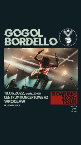 Gogol Bordello - Bilety na koncert