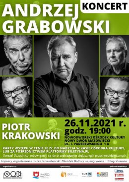 Andrzej Grabowski i Piotr Krakowski - koncert - koncert