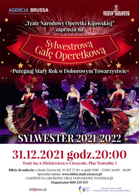 Teatr Narodowy Operetki Kijowskiej - Sylwestrowa Gala Operetkowa - spektakl