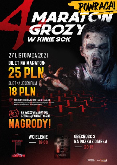 Maraton Grozy 4 - "Wcielenie" oraz "Obecność 3" - film