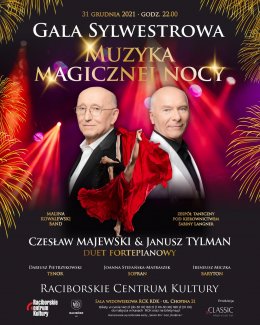 Gala Sylwestrowa MUZYKA MAGICZNEJ NOCY - Bilety na koncert