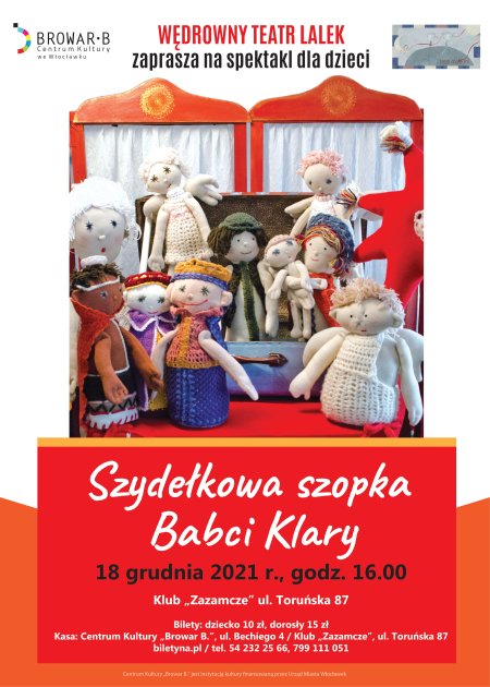 Szydełkowa Szopka Babci Klary - dla dzieci