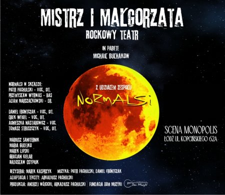 MISTRZ i MAŁGORZATA. ROCKOWY TEATR - koncert