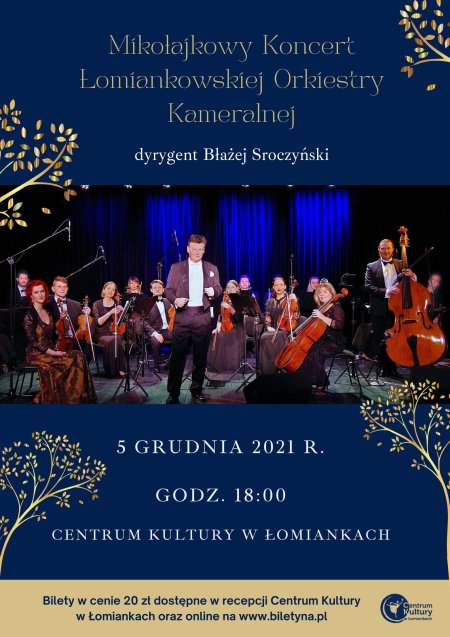 Mikołajkowy koncert Łomiankowskiej Orkiestry Kameralnej - koncert