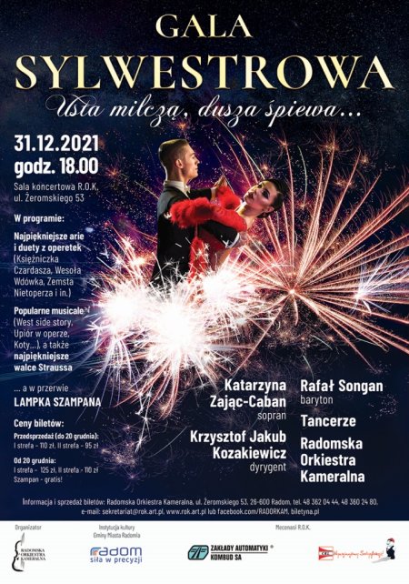 Gala sylwestrowa 2021 - koncert