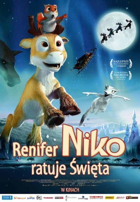 Renifer Niko ratuje święta - film