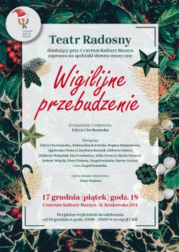 "Wigilijne przebudzenie" - Teatr Radosny - Bilety na kabaret