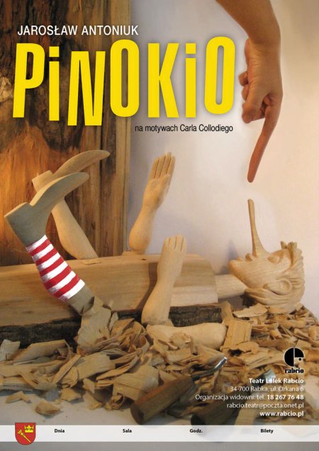 Pinokio - Teatr Rabcio - spektakl