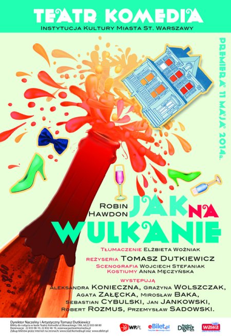 Jak na wulkanie - spektakl Teatru Komedia - spektakl