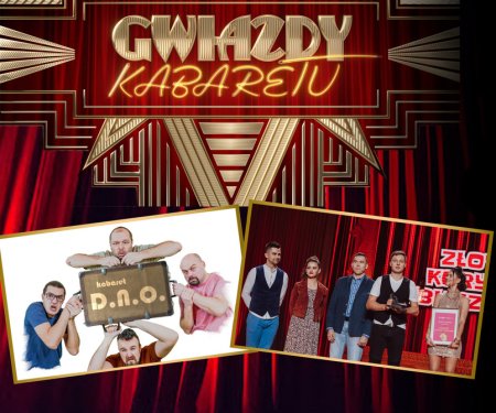 Gwiazdy Kabaretu - realizacja telewizji TV4 - Kabaret DNO, Kabaret Zdolni i Skromni - kabaret