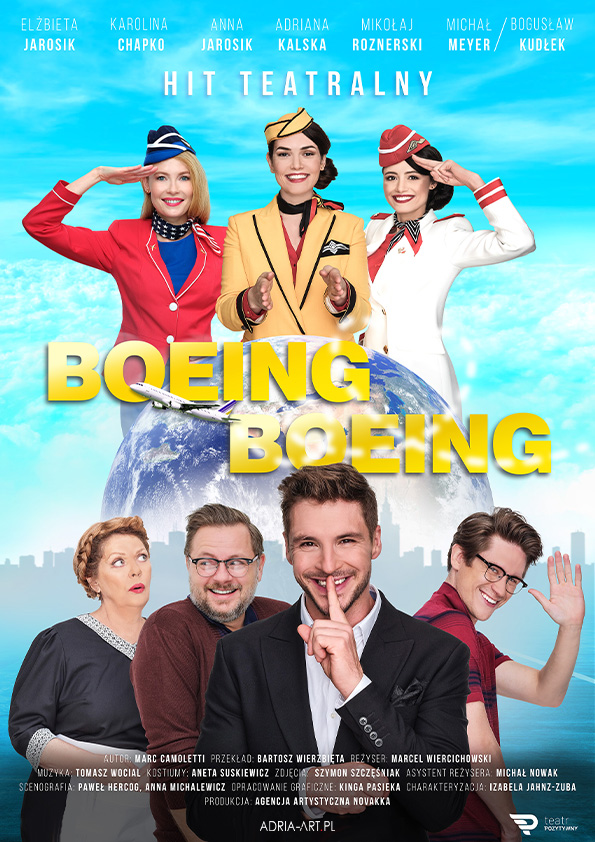 Plakat Boeing Boeing - odlotowa komedia z udziałem gwiazd 62339