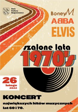 TERAZ MUZYKA - Szalone lata 60-te i 70-te - Boney M, Abba, Elvis - koncert