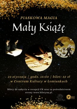 Mały Książę || Piaskowa Magia - Bilety na wydarzenie dla dzieci